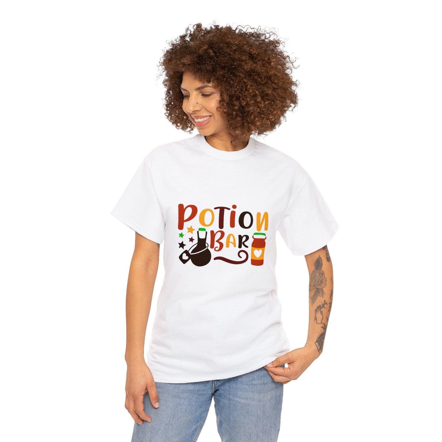 Portion Bar 2023-24 Fall colors Unisex Heavy Cotton Tee