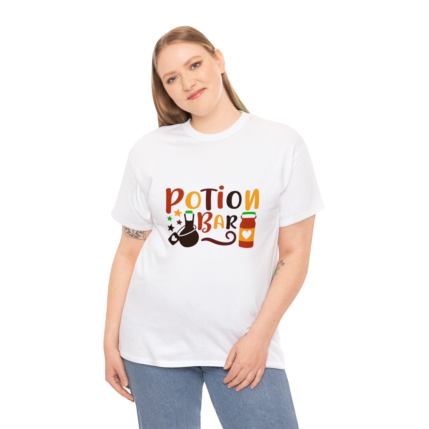 Portion Bar 2023-24 Fall colors Unisex Heavy Cotton Tee