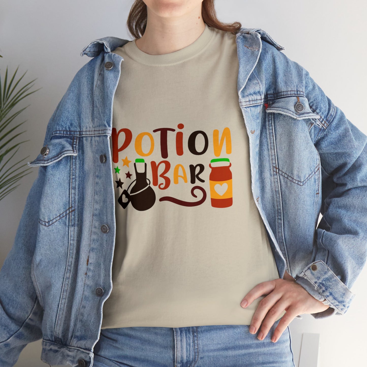 Portion Bar 2023-24 Fall colors Unisex Heavy Cotton Tee