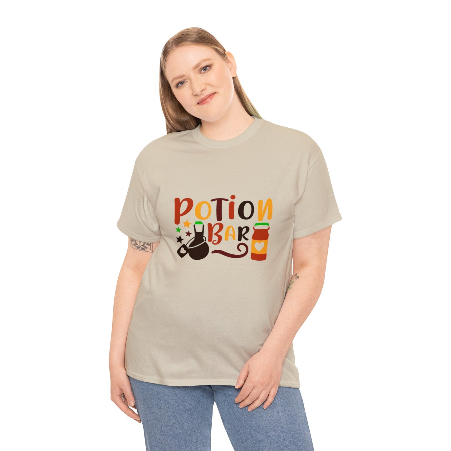 Portion Bar 2023-24 Fall colors Unisex Heavy Cotton Tee