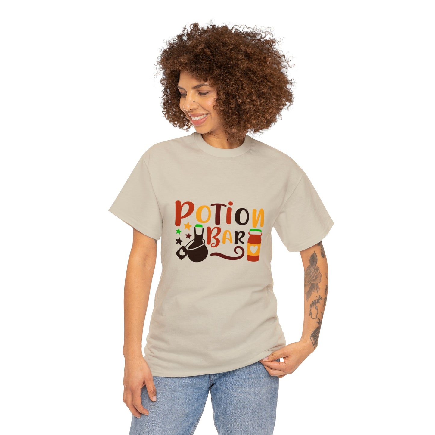 Portion Bar 2023-24 Fall colors Unisex Heavy Cotton Tee